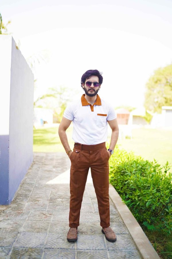 Men's Embroidered Short Sleeve Polo Shirt - Image 2